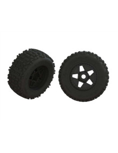 Roues complète dBoots Backflip pneus collés (x2)