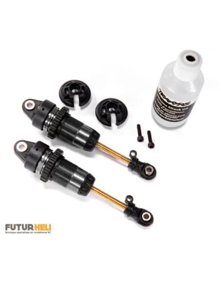 Amortisseurs GTR long anodisation dure (x2) assemblés