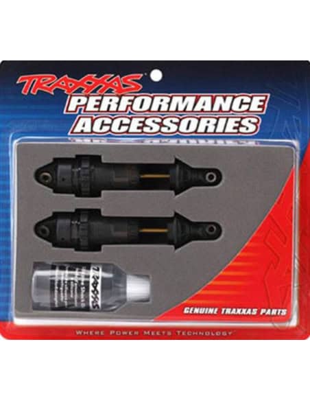 Amortisseurs GTR long anodisation dure (x2) assemblés
