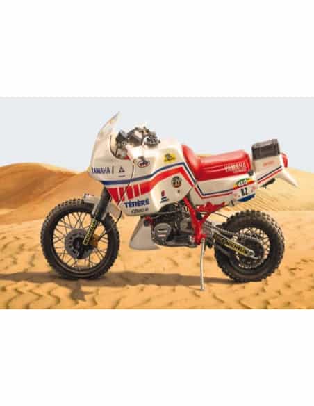 Maquette Yamaha Ténéré 660cc Paris-Dakar 1986 1/9 eme