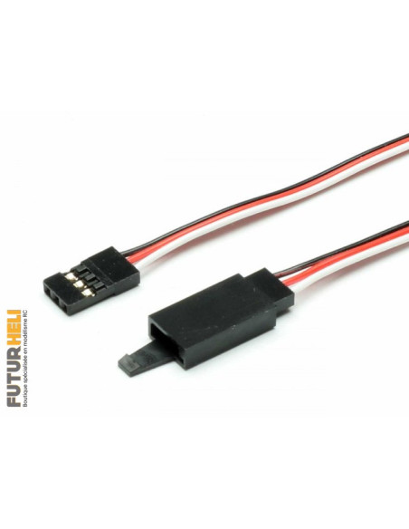 Rallonge servo 100 cm sécurité fils 0,30 mm²