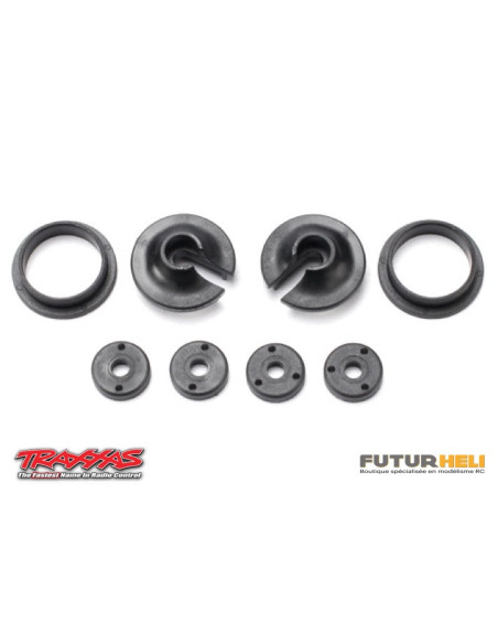 Coupelles d'amortisseurs + molette et piston