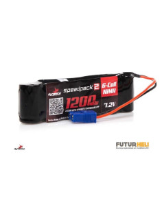 batterie 1200 mAh Nimh 7,2v prise EC3