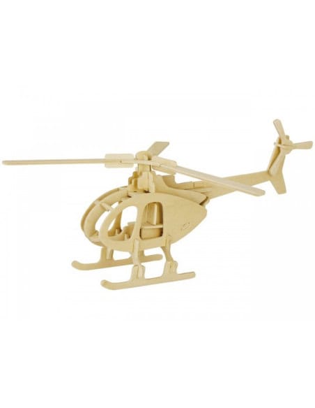Hélicoptère kit bois à assembler