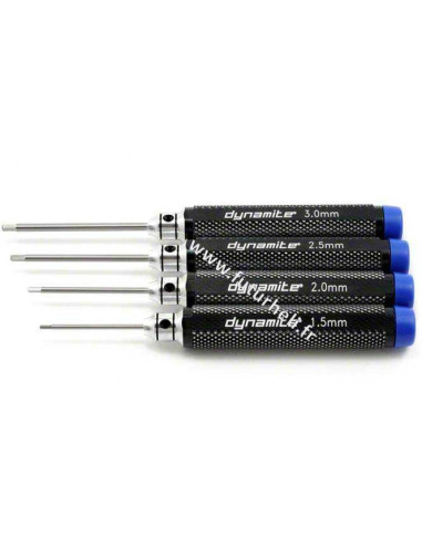 Tournevis BTR metric 1.5,2.02,2.5,3.0mm Dynamite