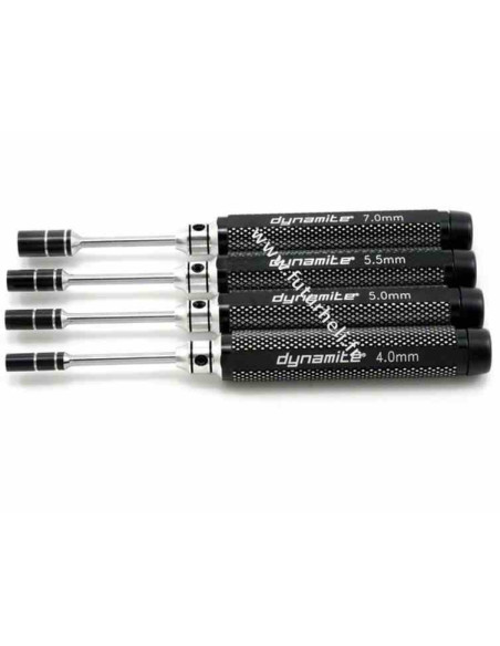 tournevis à douilles 4, 5 , 5.5 , 7, mm - Dynamite