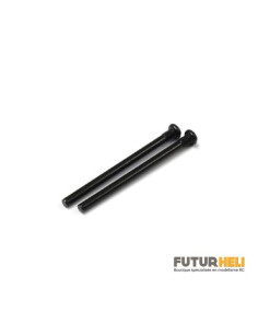 Axe de triangle filtés (x2) 3 x 46mm