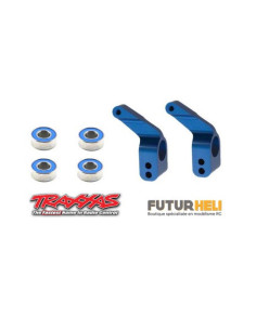 Fusée Arrière Alu anodisé bleu + roulements