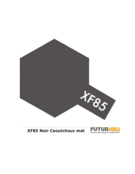 XF85 Noir Caoutchouc Acrylique