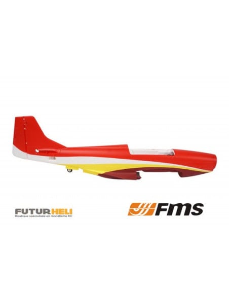 Fuselage 1100 P51D Dago red