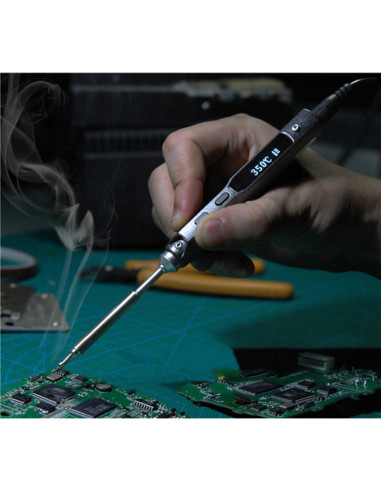 Fer à souder TS100 12/24v - 17/à65w