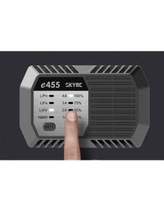 Chargeur E455 (LiPo, LiFe/LiHV & NiMh - 50W) 2