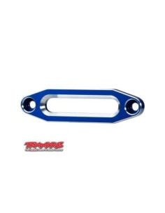 Guide câble pour treuil anodisé bleu