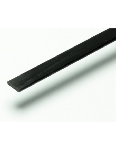 Plat carbone 30x3mm longueur 1M