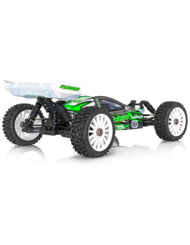 Buggy Runner  BX8 1/8 eme + radio (vert ou orange)