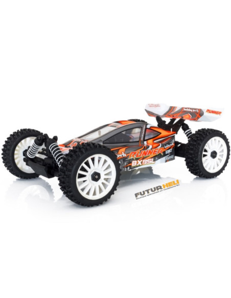 Buggy Runner  BX8 1/8 eme + radio (vert ou orange)