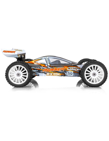 Buggy Runner  BX8 1/8 eme + radio (vert ou orange)