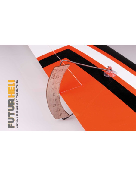 incidencemètre de guvernes  pour avion ou planeur