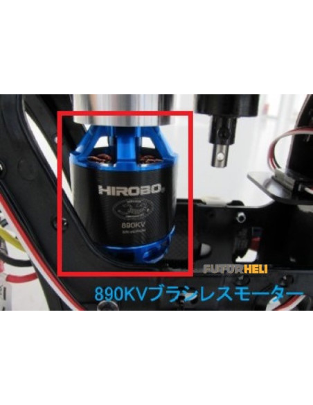 Shuttle + II SSX Flybarless kit electrique avec moteur