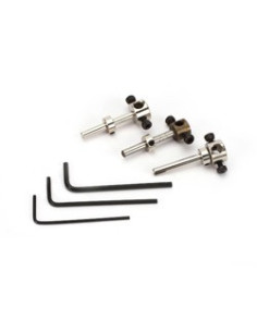 EFLG404 Axe de roues ajustable 60-120 -E-flite