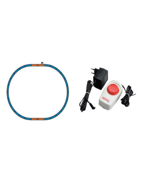 Train vapeur tender + wagons set complet HO