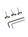 EFLG204 Axes de roues ajustable 15-25 -E-flite