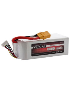 Batterie Lipo 8000 Mah 6S 22,2v prise XT90