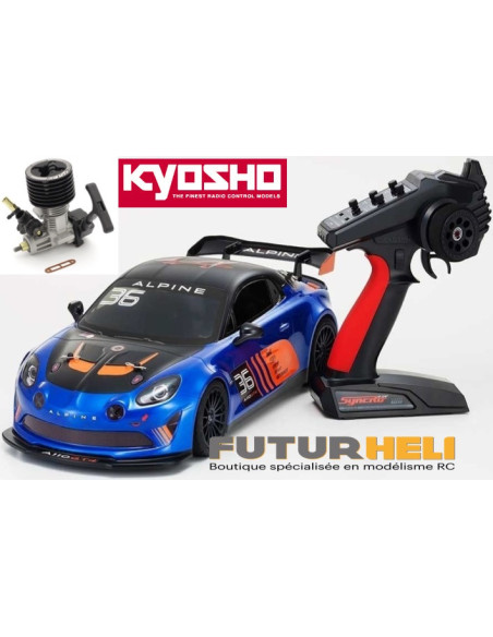 achat 33212B Alpine GT4 1:10 RC thermique Readyset