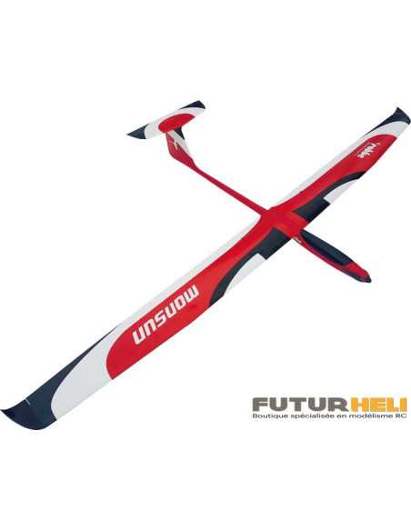 Planeur Monsun V2 PNP (Env 3M )