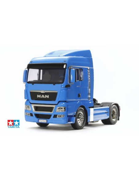Camion MAN TGX 18.540 4x2 XLX Bleu France Tamiya 56350