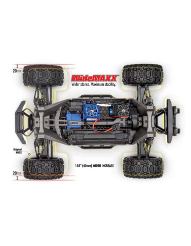 Kit élagissement suspension Maxx