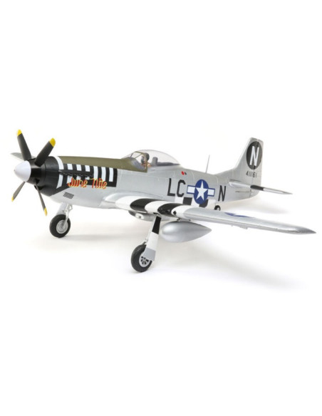 P-51D Mustang 1.2m BNF Basic avec AS3X et SAFE