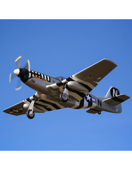 P-51D Mustang 1.2m BNF Basic avec AS3X et SAFE