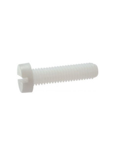 Vis Nylon M4X40 tete plate (x10)