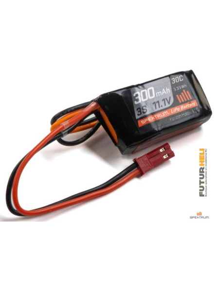 Batterie lipo 300 mAh 3S prise Bec JST