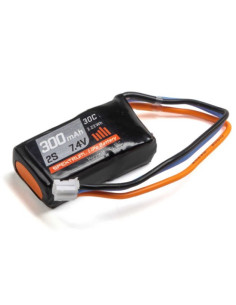 batterie lipo 300 mAh 2S 30C prise PH