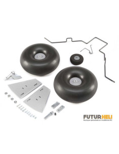 HBZ3223 set roues train CArbon cub S+ 1,3M Hobbyzone