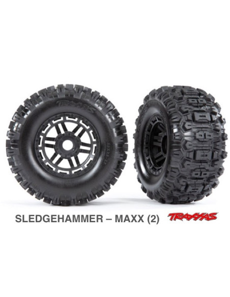 Roues complète SLEDGEHAMMER Pour Maxx