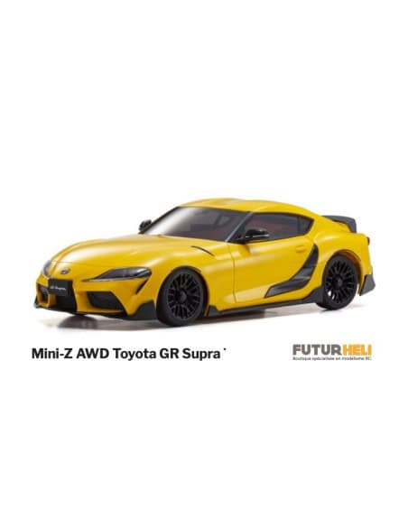 Mini-z toyota GR supra AWD jaune ou Blanche