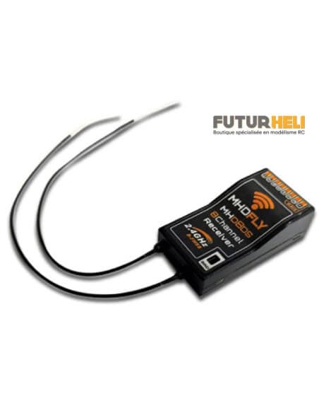 Récepteur MHD8DR  8 voies Double Antenne