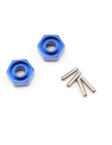 Hexagone de roue alu  12 mm (x2)