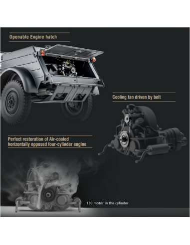 Kübelwagen Type 82 RTR Scale RTR