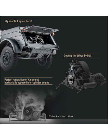 Kübelwagen Type 82 RTR Scale RTR