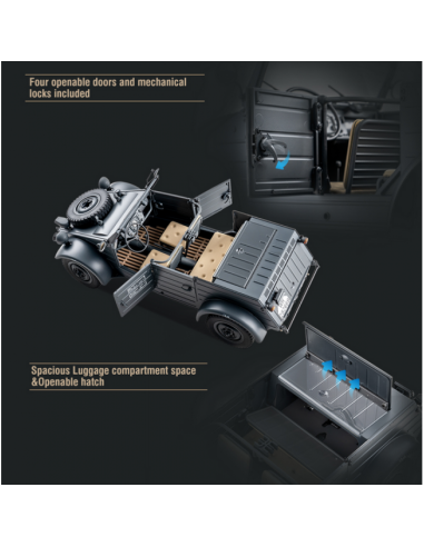 Kübelwagen Type 82 RTR Scale RTR
