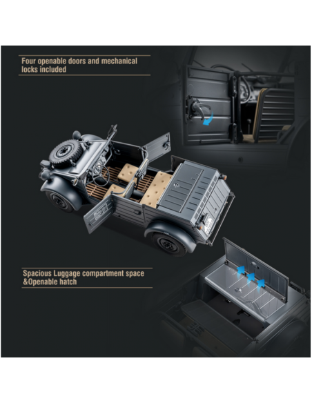 Kübelwagen Type 82 RTR Scale RTR