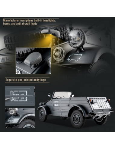 Kübelwagen Type 82 RTR Scale RTR