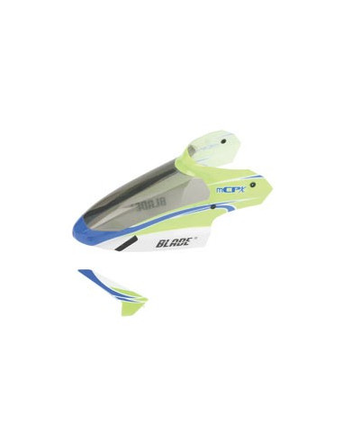 BLH3519 Bulle compète verte avec dérive blade mPCX - E-flite
