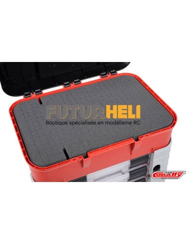 Malette outils 4 tiroirs boite + mousse