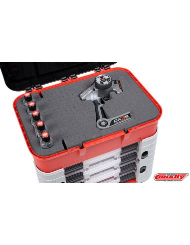 Malette outils 4 tiroirs boite + mousse