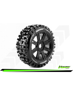 Roues (x2) B-ULLDOZE 1/8eme Hexa 17mm 2